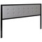 Flash Furniture King Tufted Metal Headboard in Light Gray Fabric HG-HB1725-K-LG-GG - alternate 9
